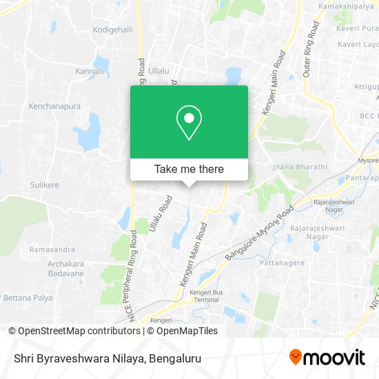 Shri Byraveshwara Nilaya map