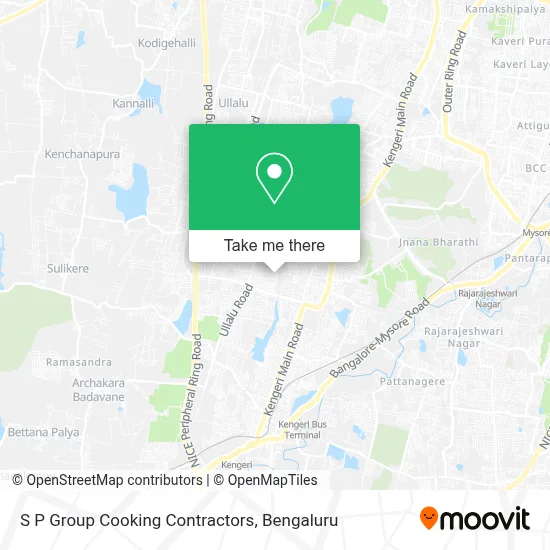 S P Group Cooking Contractors map