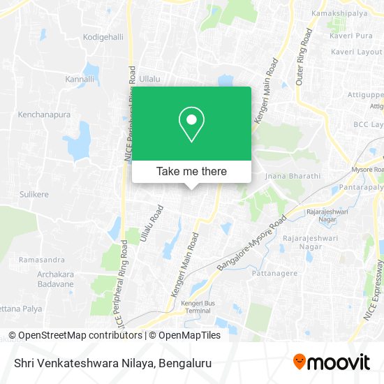 Shri Venkateshwara Nilaya map