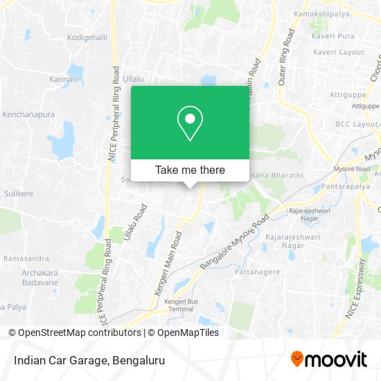 Indian Car Garage map