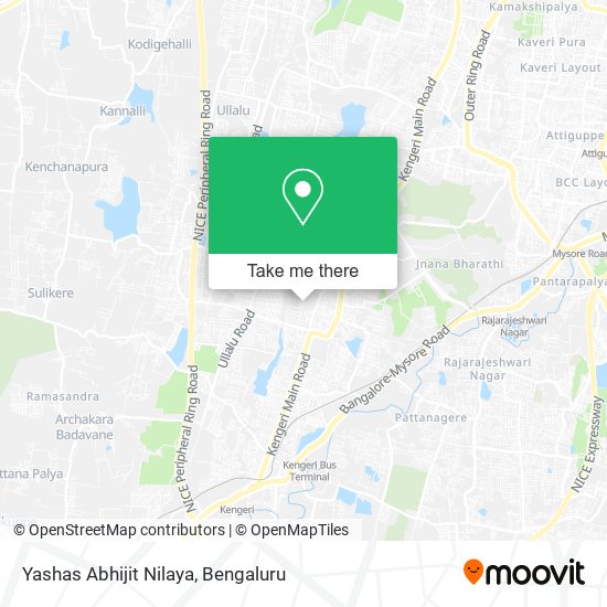 Yashas Abhijit Nilaya map