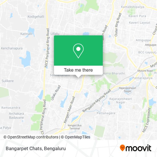 Bangarpet Chats map