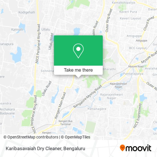 Karibasavaiah Dry Cleaner map