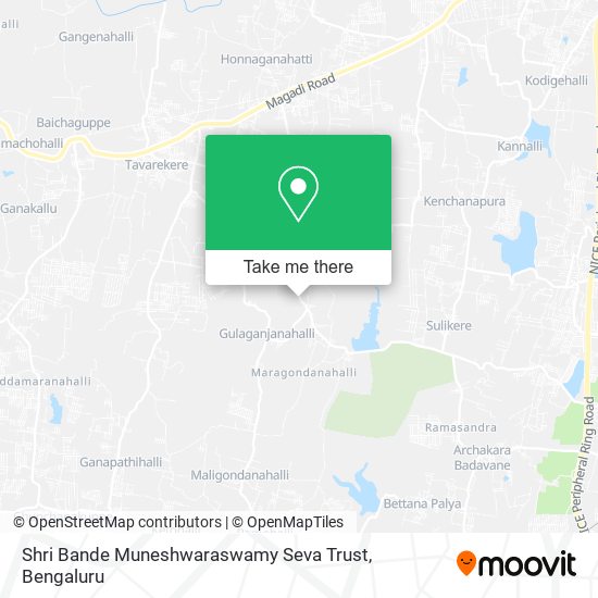 Shri Bande Muneshwaraswamy Seva Trust map