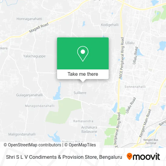 Shri S L V Condiments & Provision Store map