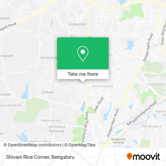 Shivani Rice Corner map
