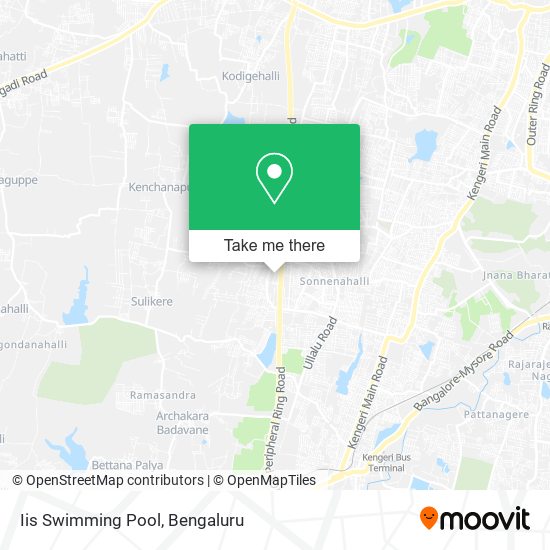 Iis Swimming Pool map