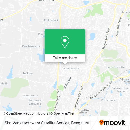 Shri Venkateshwara Satellite Service map