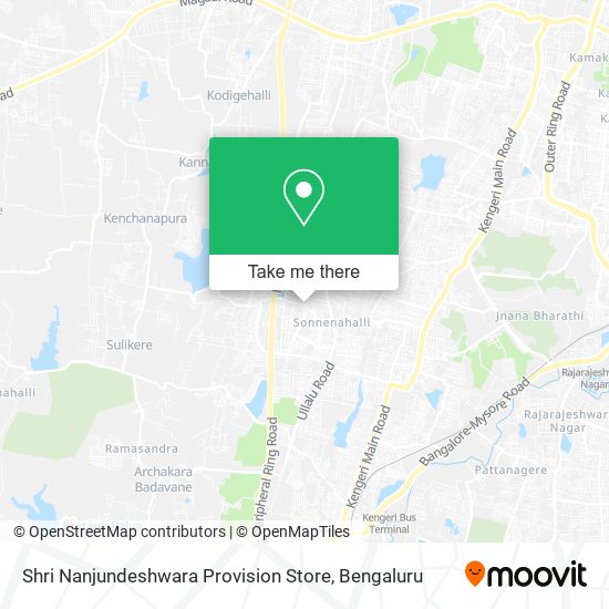 Shri Nanjundeshwara Provision Store map