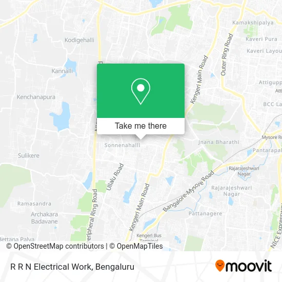 R R N Electrical Work map