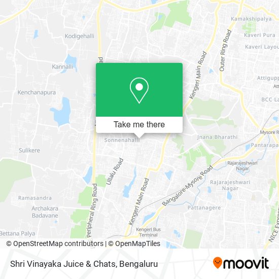 Shri Vinayaka Juice & Chats map