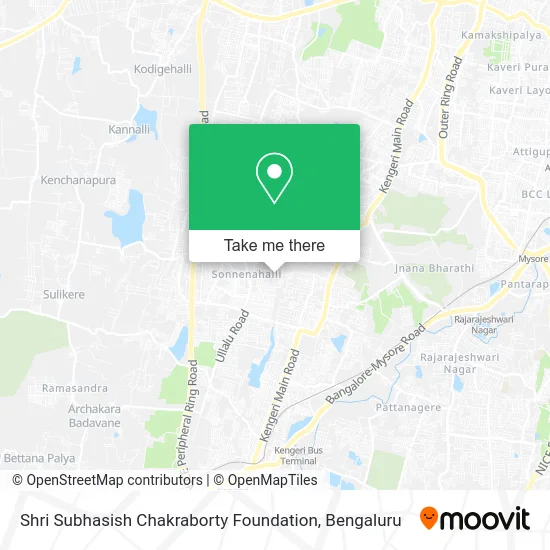 Shri Subhasish Chakraborty Foundation map