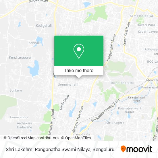 Shri Lakshmi Ranganatha Swami Nilaya map