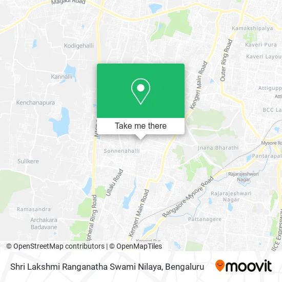 Shri Lakshmi Ranganatha Swami Nilaya map