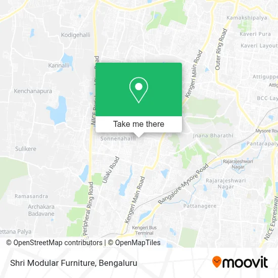Shri Modular Furniture map