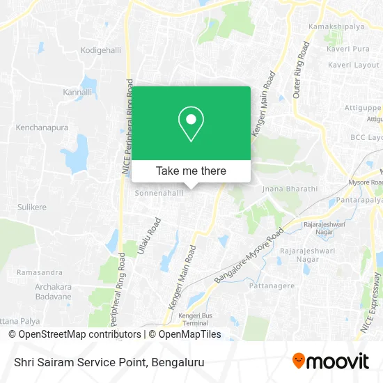Shri Sairam Service Point map