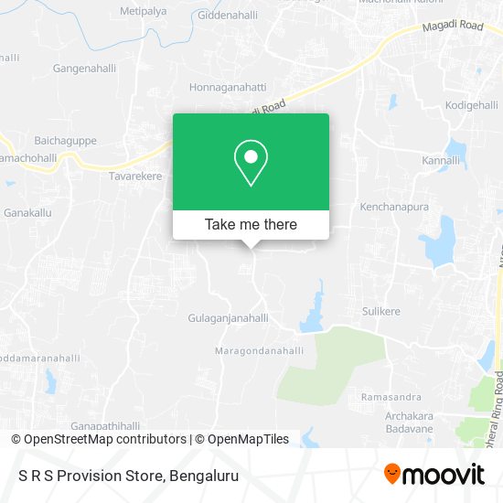 S R S Provision Store map