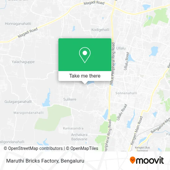 Maruthi Bricks Factory map