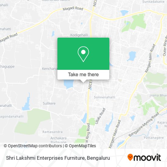 Shri Lakshmi Enterprises Furniture map