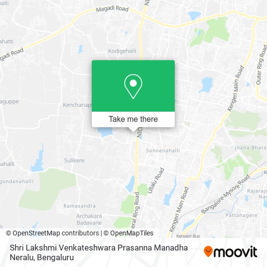 Shri Lakshmi Venkateshwara Prasanna Manadha Neralu map
