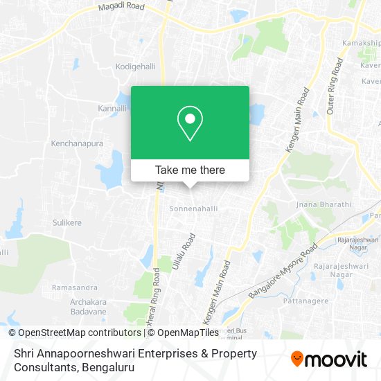 Shri Annapoorneshwari Enterprises & Property Consultants map