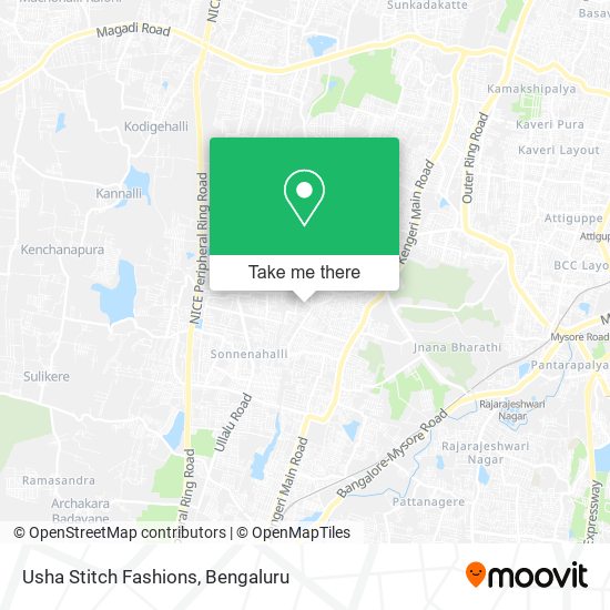 Usha Stitch Fashions map