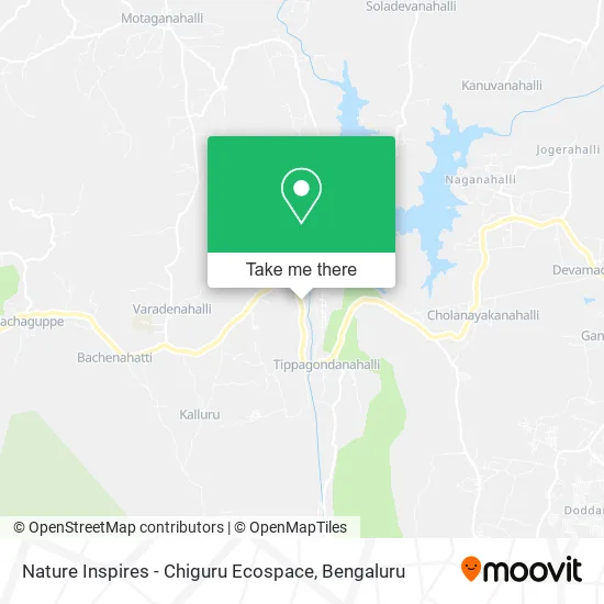 Nature Inspires - Chiguru Ecospace map