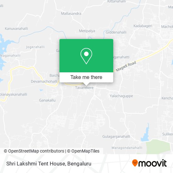 Shri Lakshmi Tent House map