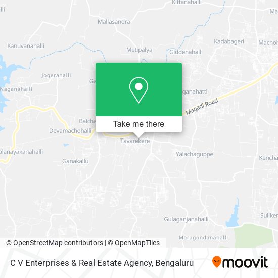 C V Enterprises & Real Estate Agency map