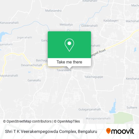 Shri T K Veerakempegowda Complex map