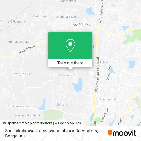 Shri Lakshmivenkateshwara Interior Decorators map