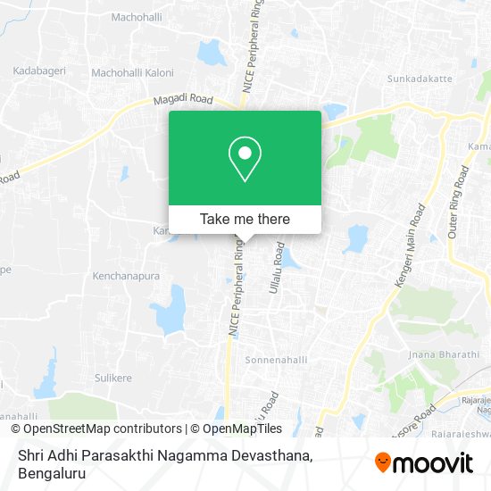 Shri Adhi Parasakthi Nagamma Devasthana map