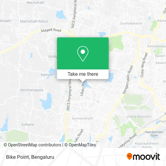 Bike Point map