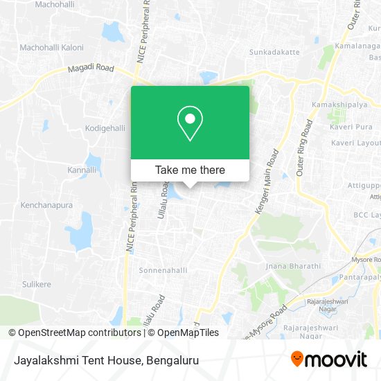 Jayalakshmi Tent House map