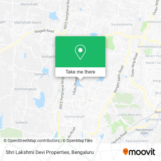 Shri Lakshmi Devi Properties map