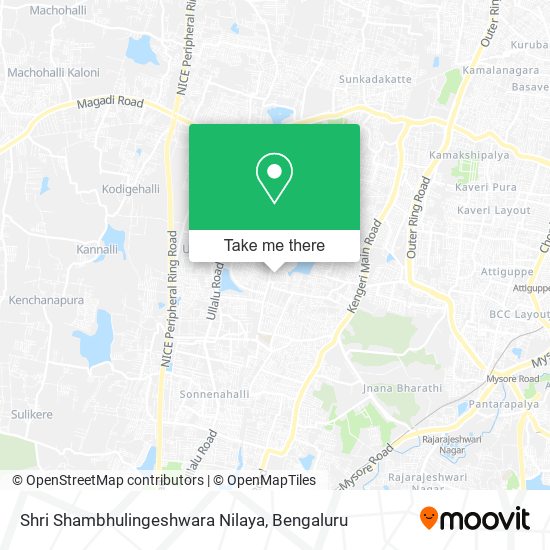 Shri Shambhulingeshwara Nilaya map