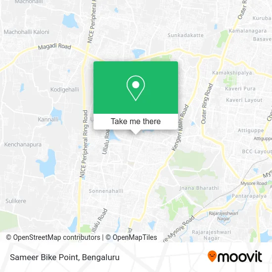 Sameer Bike Point map