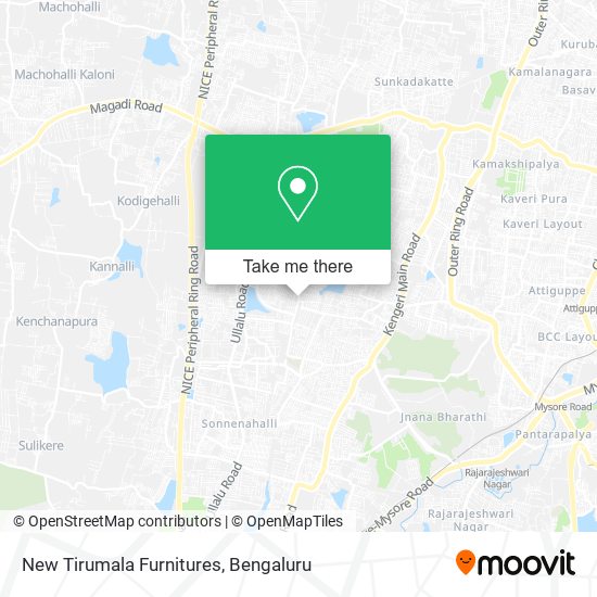 New Tirumala Furnitures map