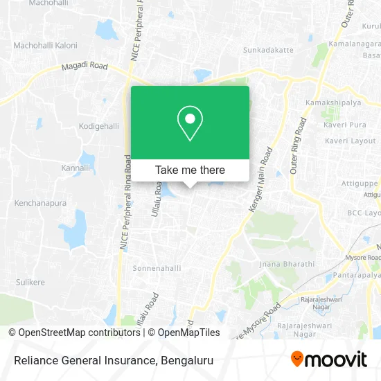 Reliance General Insurance map