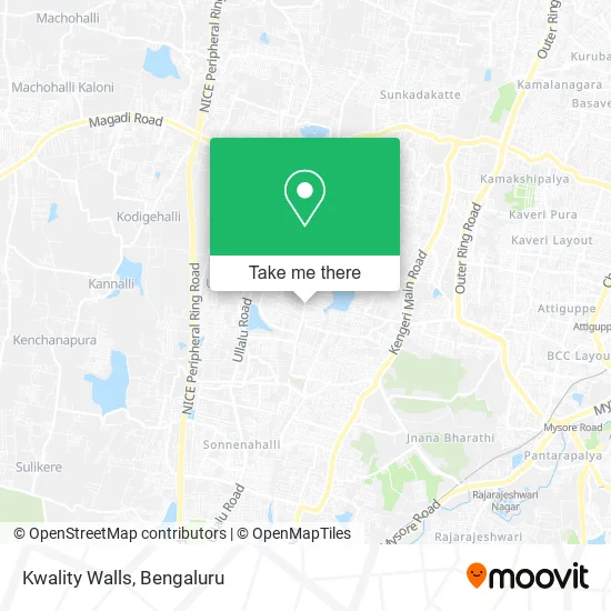 Kwality Walls map