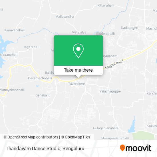 Thandavam Dance Studio map