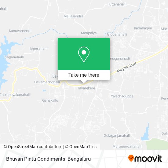 Bhuvan Pintu Condiments map