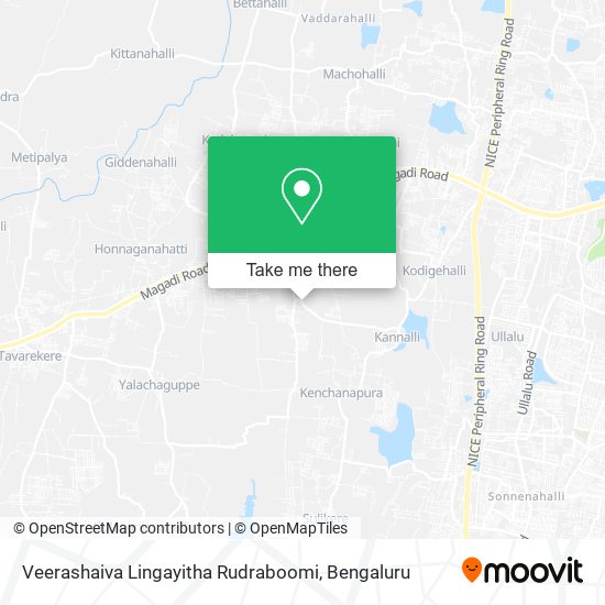 Veerashaiva Lingayitha Rudraboomi map