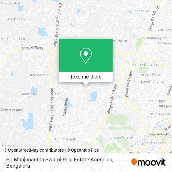 Sri Manjunantha Swami Real Estate Agencies map