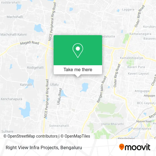 Right View Infra Projects map