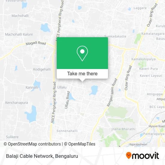 Balaji Cable Network map