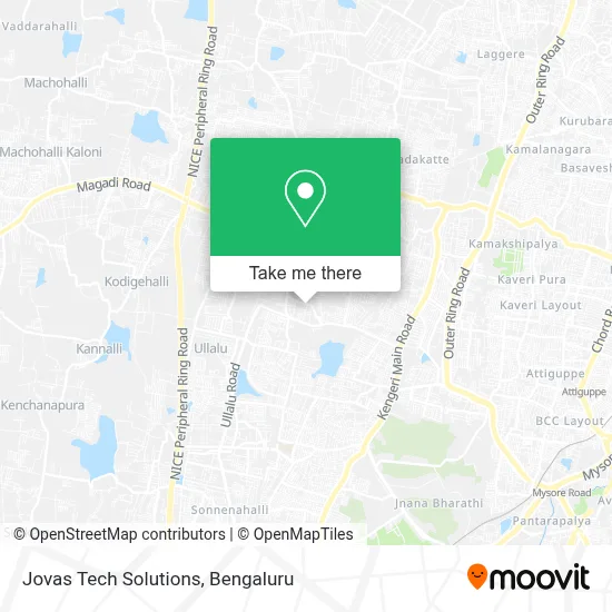 Jovas Tech Solutions map