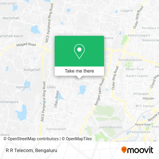 R R Telecom map