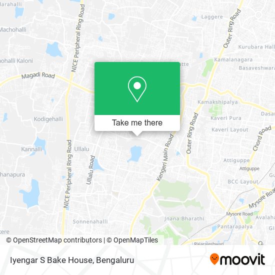Iyengar S Bake House map