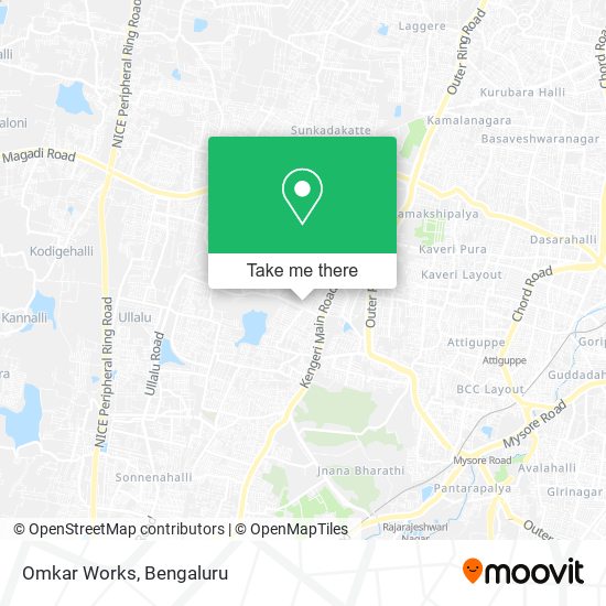 Omkar Works map